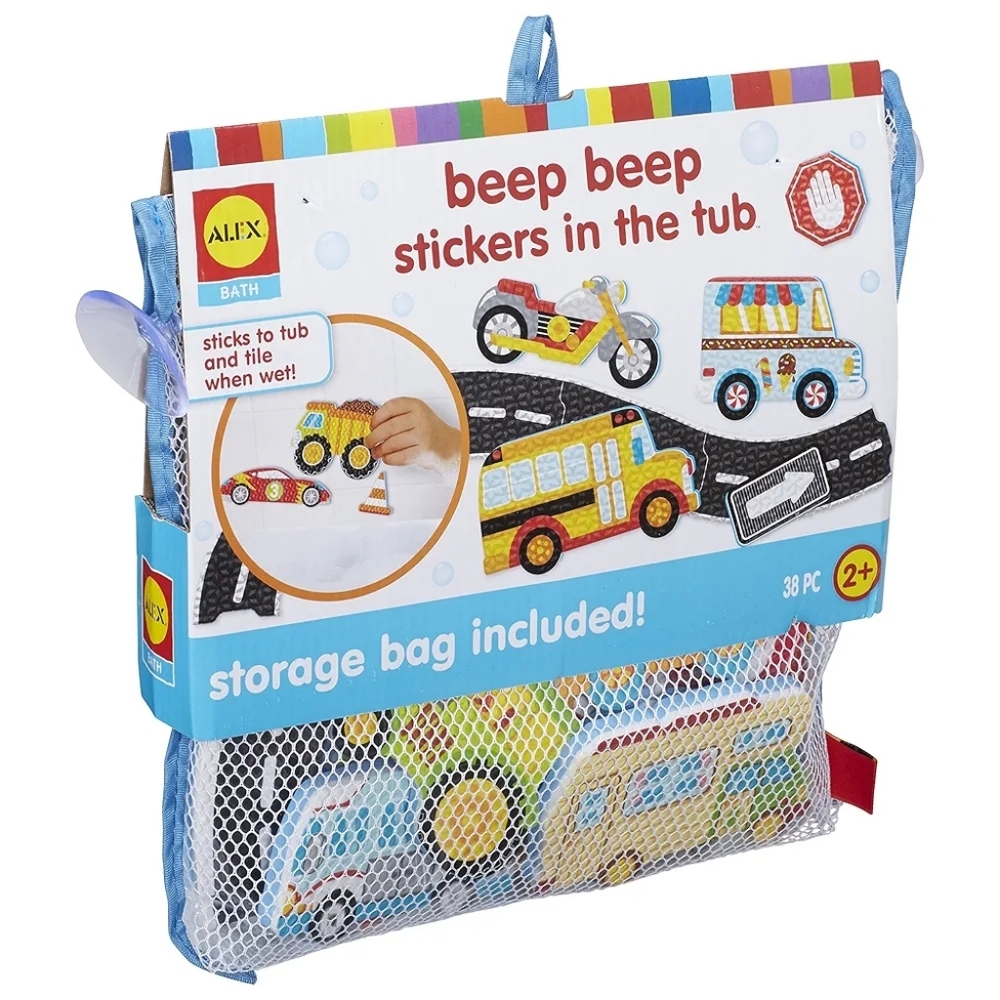 4 Pack Bath Beep Beep Automovile